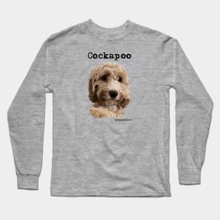 Golden Apricot Cockapoo / Spoodle and Doodle Dog Long Sleeve T-Shirt